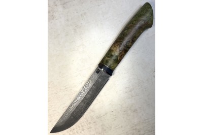 85.Р-Ніж "Мисливський" №17 Дамаська сталь. 85.Р-Ніж "Мисливський" №17 Дамаська сталь.